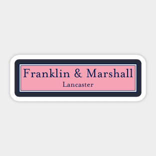 Franklin & Marshall Sticker